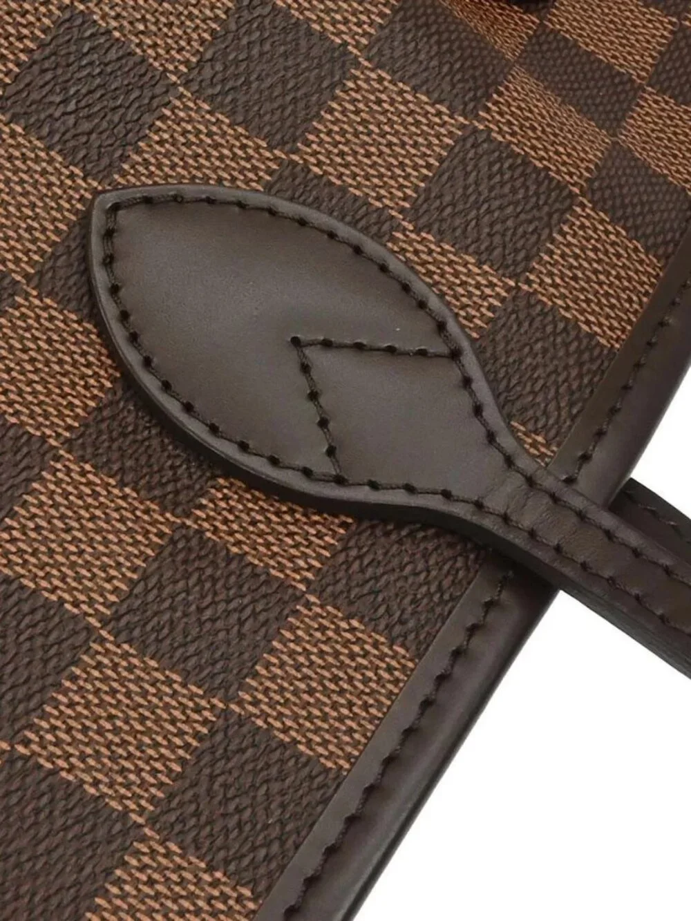 Louis Vuitton Damier Neverfull MM Tote Handbag N51105